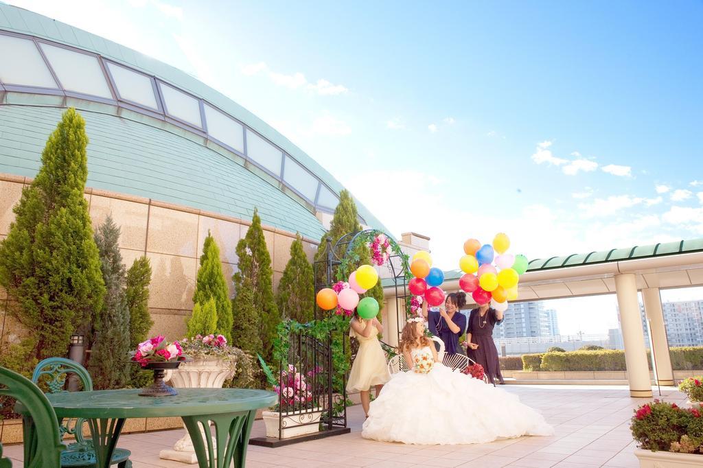 Hotel Port Plaza Chiba Exterior foto Wedding at the hotel