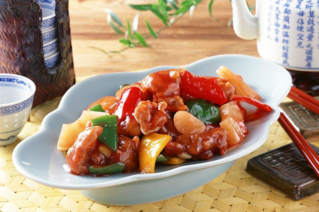Hotel Port Plaza Chiba Exterior foto Sweet and sour pork